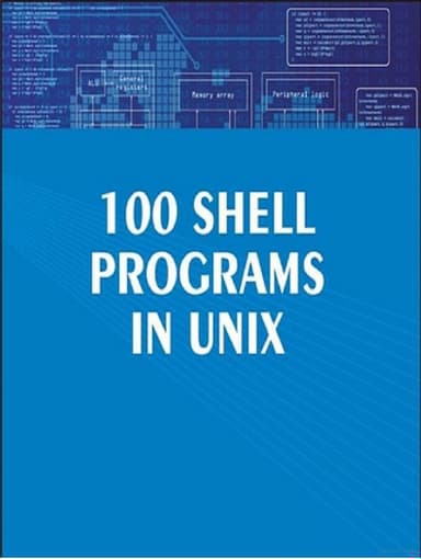 100 Shell Programs in Unix